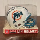 MARK CLAYTON MIAMI DOLPHINS SIGNED AUTOGRAPHED MINI HELMET