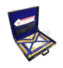 Masonic Provincial Apron Hard Case Briefcase Imitaion Leather