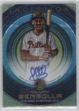2022 Bowman Inception Prospect Blue Foil /99 William Bergolla #PA-WB Auto 1cx3