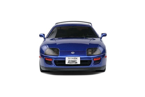 1:18 1993 Toyota Supra MK4 (A80) -- Streetfighter Dark Blue -- Solido - Picture 6 of 7