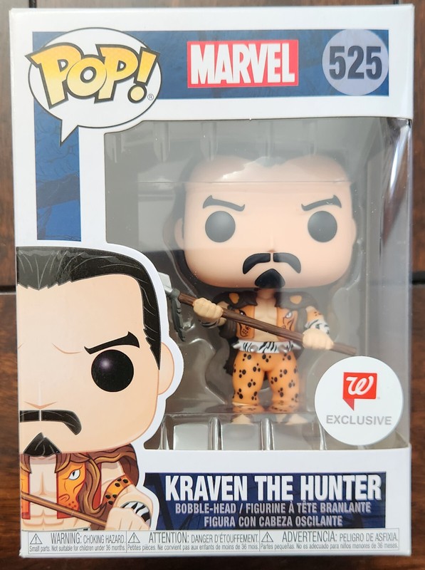 Funko POP! Marvel Kraven the Hunter #525 Walgreens Exclusive - Spider-Man