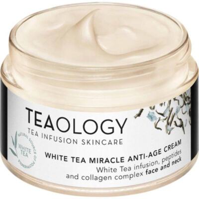 Teaology White Tea Miracle Anti-Age Cream Anti-ageing Moisturiser 50 Ml