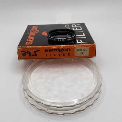 Samigon Skylight 1A 29.5 (s) Optical Lens Glass Filter Made in Japan