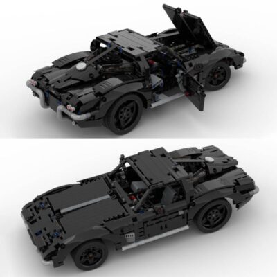Sportscar Vehicle Sci-tech Theme 1227 Bricks 815 Bricks MOC-99666