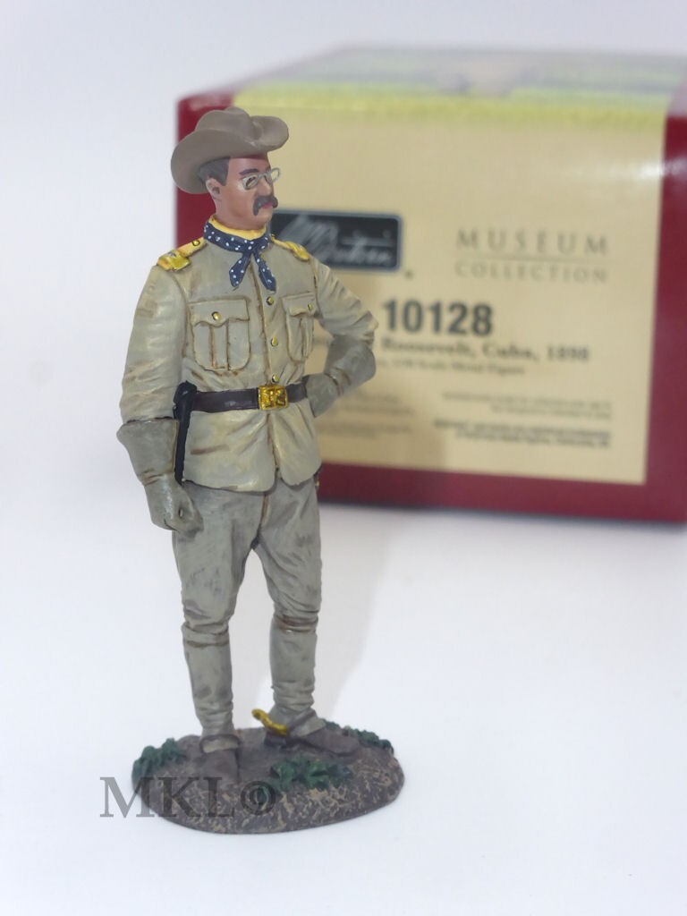 William Britain 10128 Museum Collection Theodore Roosevelt MINOR DAMAGE
