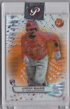 JORDAN WALKER /25 TOPPS PRISTINE ORANGE PULSAR REFRACTOR ENCASED RC CARDINALS 23