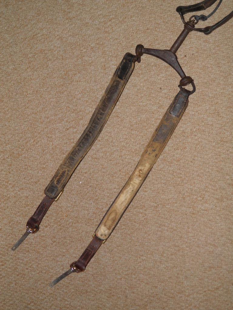 Antique Leather Double Quick Release Coursing Slip Lead Greyhound Whippet eBay