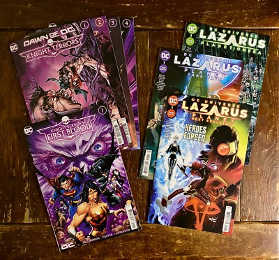 KNIGHT TERRORS #1-4 + FIRST BLOOD | 2023 DC | + LAZARUS PLANET | 1ST INSOMNIA!