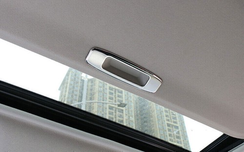 Cubierta interior de manija de claraboya de acero cromado para Nissan Sentra Sylphy 2013-2019 nueva - Imagen 6 de 6
