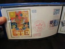 " Busta 1er Giorno Croce Rossa Estate 1974+1 Francobollo Non Timbrato "