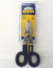 Irwin 22007 Steel Tinner Snips Any Direction Cut 7" Handle Heavy Duty New