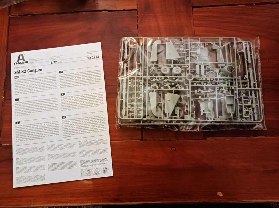 Italeri Sm 82 Canguro 1/72 Regia Aeronautica  Luftwaffe Sealed Sigillato - Immagine 2 di 4