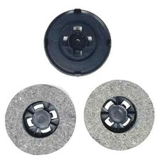 kit 3pz Spazzola con disco feltro a gancio universale lucidatrice adattabili