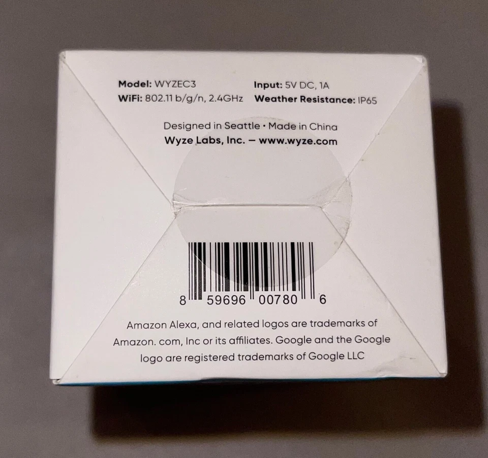 Wyze Labs Cam V3 WYZEC3 Indoor/Outdoor Surveillance Security Camera _ brand new  - Image 3 of 4