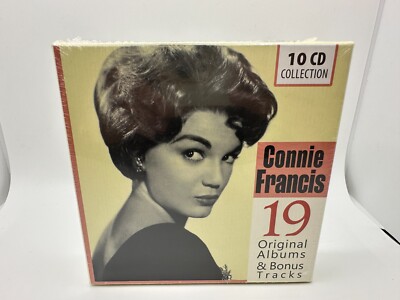 Connie Francis   19 Original Albums & Bonus Tracks | 10-CD Deluxe Box Set | Neu