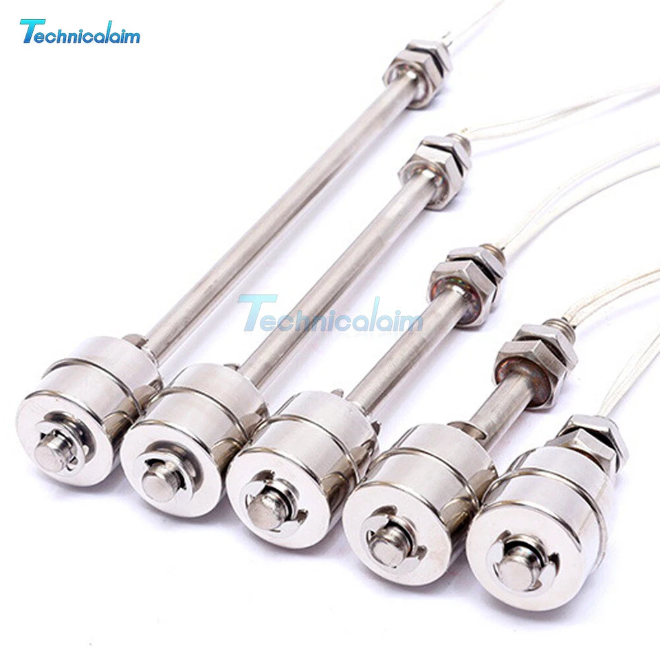 MARKENLOS stainless steel Water Level Sensor Liquid Float Switch 45mm~200mm 110V 220V 0.2A