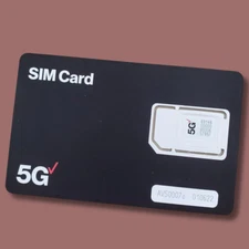 Verizon 5G SIM Card BULKSIM Nano for Postpaid & Prepaid BRAND NEW FROM VERIZON