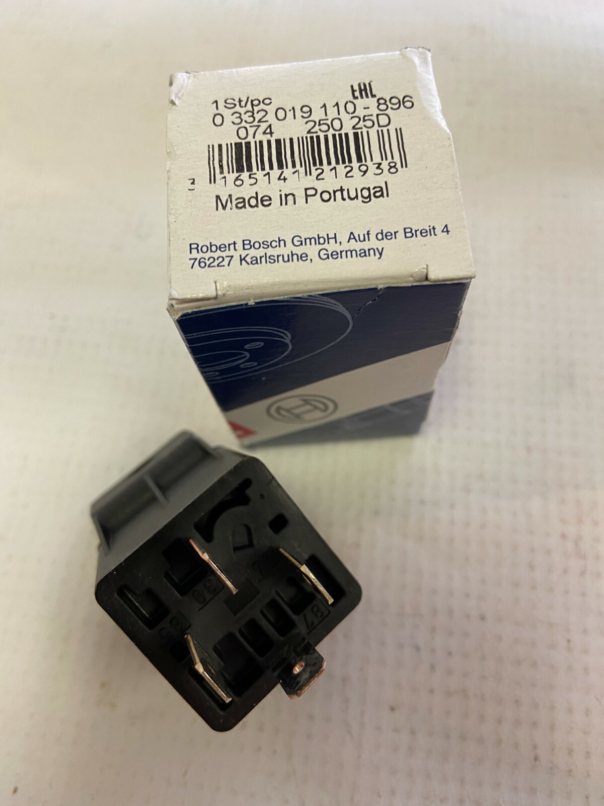 Bosch 0332019110 used on Jaguar Heater Starter  Fan Thermostat Relay 30 40 AMP 