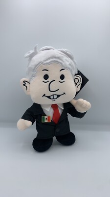 Amlito Soft Plush Toy Andres Manuel Lopez Obrador Mexican