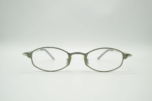 Sir John 4262 Gray Silver Oval Glasses Eyeglass Frame