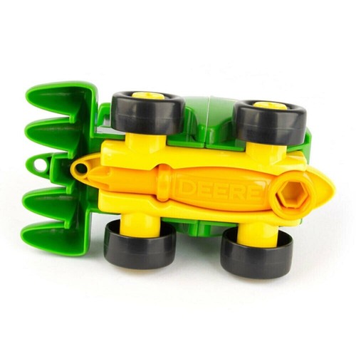 JOHN DEERE Build-A-Buddy Farm Playset w/ Take Apart Corey Tractor, Pig & Horse - Picture 6 of 9