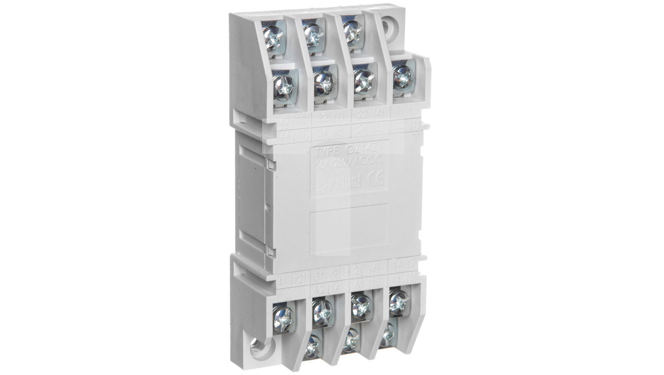 Flush-mounted socket for relay R15 4P GZ14Z 858866 /T2UK