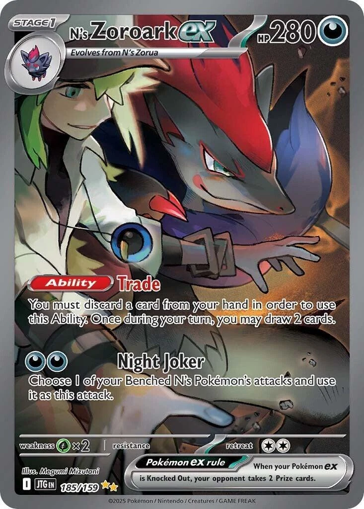N's Zoroark Ex Pokémon TCG Cards for sale | eBay