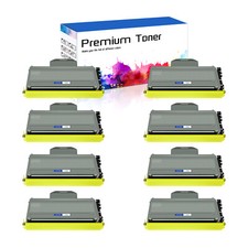 8 Pack Black TN360 Toner Cartridge Fit with Brother HL-2140 2170W MFC-7340 7840