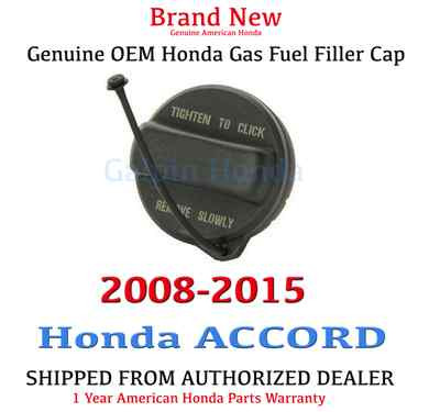   2008- 2015 Honda ACCORD Genuine OEM Honda Gas Fuel Filler Cap (17670-T3W-A01)