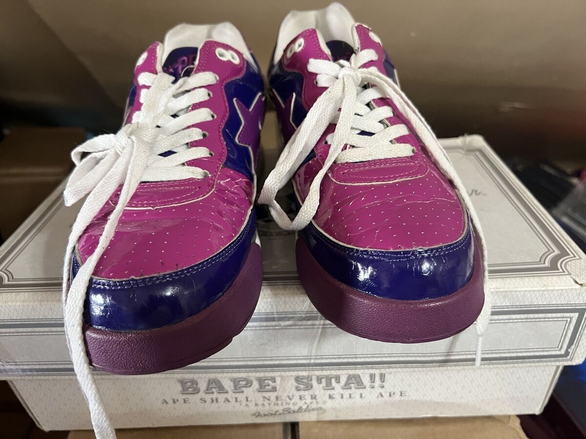 A BATHING APE BAPE STA FS-034 Foot Soldier Men's US 9.5 A BATHING APE BAPE STA FS-034 Foot Soldier Men's US 9.5