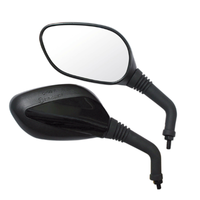 Paar Motorrad RüCkspiegel Lenker Zulassungs Spiegel Scooter M8X1,25