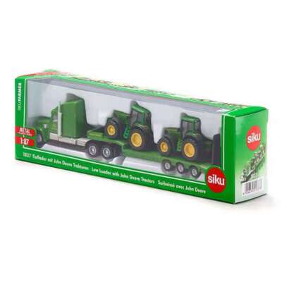 1:87 Siku 1837/1805 Farmer John Deere/New Holland Tractors Trailer