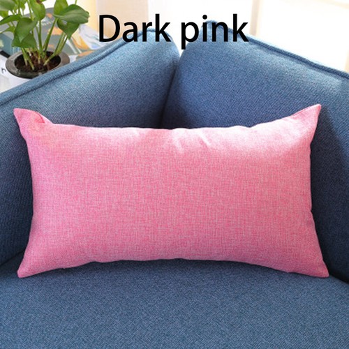 30x50cm Throw Pillow Case Cushion Cover Cotton Linen Rectangle Pillow Cases - Picture 21 of 24