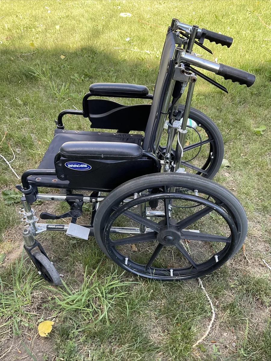 Invacare 9000 SL Wheelchair With 18 Wide Seat Full Length