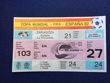 R17408 Ticket World Cup Spain 1982 WC 82 Northern Ireland Honduras Match 24