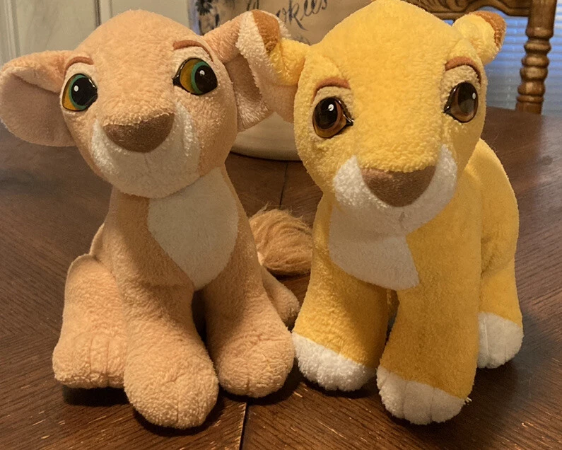 Kissing simba and nala cheap plush
