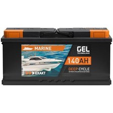 GEL Batterie 12V 140Ah Solarbatterie Bootsbatterie Marine Boot Gel Akku 120Ah