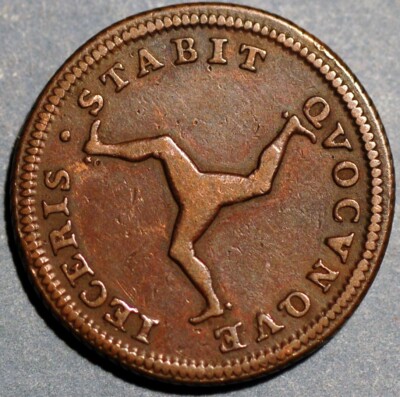 ジョージ3世1786年Isle of Man Penny 1 Penny - George III - Isle of Man – Numista