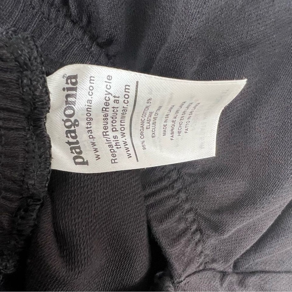 Patagonia Organic Cotton Roaming Dress women's Size Medium Black