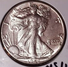 1942-P Walking Liberty Half Dollar 50(C) Uncirculated Silver Coin #050