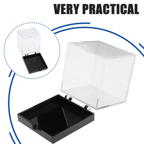 8 Teile/Set Probenbehälter eckig Vitrine Mineral Standard Vitrine - Bild 11 von 20