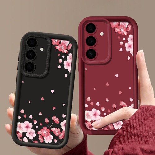 Phone Case For Samsung Galaxy A16 A36 A56 A55 A25 A05S A15 Flower Silicone Cover - Picture 4 of 24