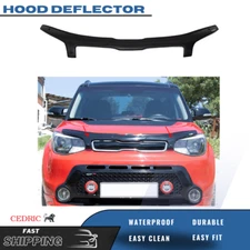 Hood Deflector Guard | Front Bug Shield Compatible for Kia Soul 2014-2019
