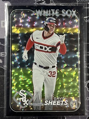 Topps Series 2 Gavin Sheets #629 Super Box Black Foil Exclusive White Sox M90