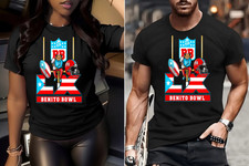 Benito Bowl Puerto Rico Flag Unisex T-Shirts  Free Shipping  Bad Bonney