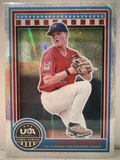 2025 Panini Stars and Stripes - Carson Bolemon #115 Sparkle (RC)
