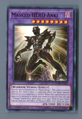 Masked HERO Anki LEHD-ENA36 Legendary Hero Decks Yu-Gi-Oh LP