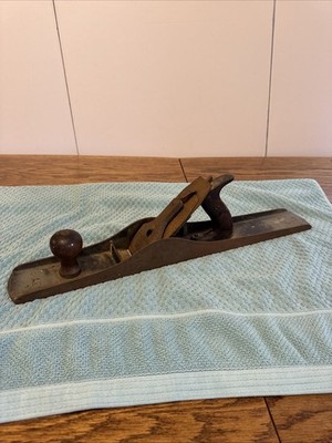 Vintage 22  Stanley Bailey No.7 Wood Plane Grove Bottom
