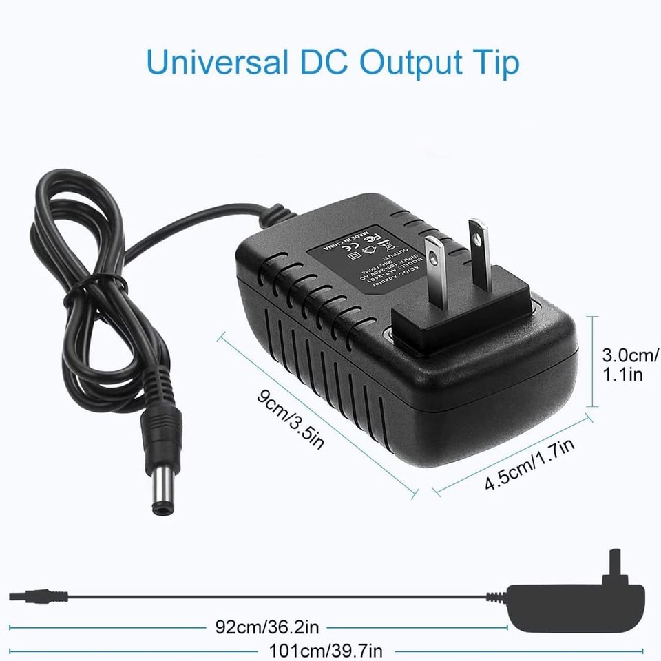 Top Chargeur- Adattatore di alimentazione, caricatore 14 V - 17 V per