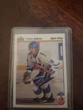 1991-92 Upper Deck #21 Teemu Selanne Rookie Card RC
